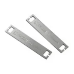 3002-3-Rectangular Antique Silver Dagger Pattern Unique Bookmark