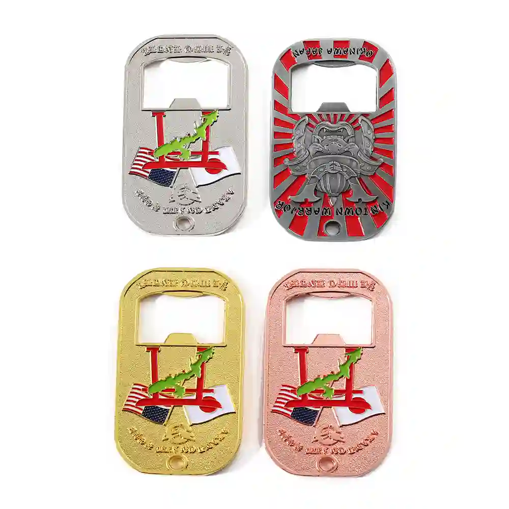 3562-3-3D Enamel Zinc Alloy Bottle Opener 3562-3-3D Enamel Zinc Alloy Bottle Opener