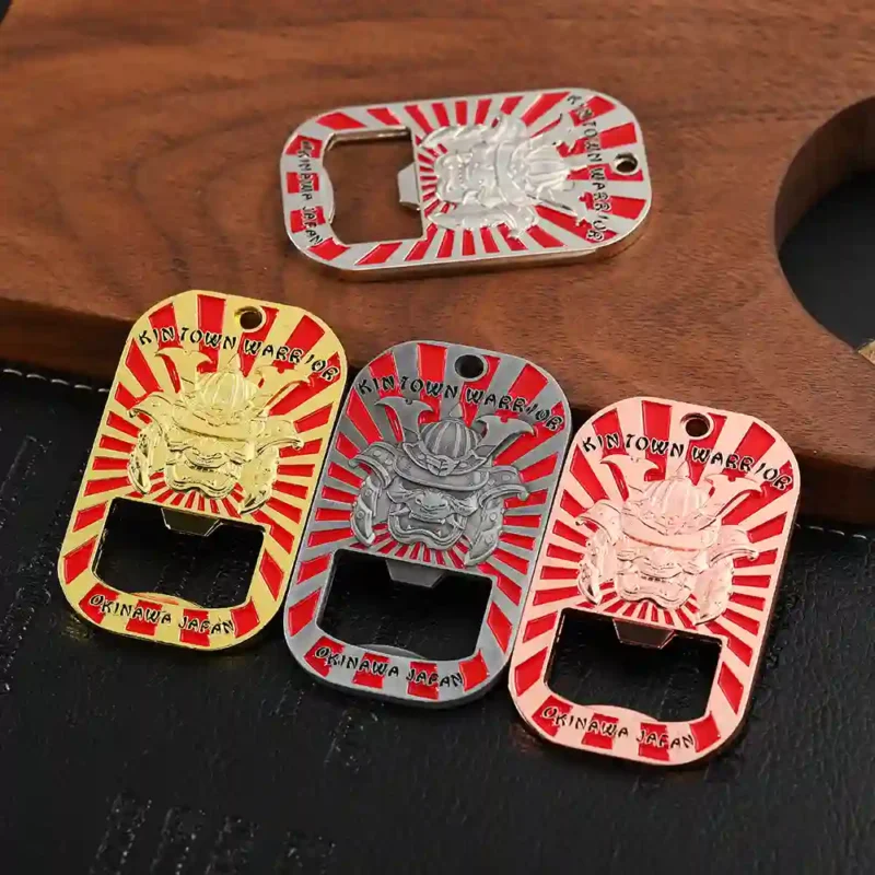 3562-7-3D Enamel Zinc Alloy Bottle Opener