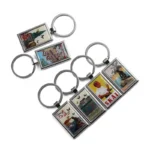 2426-3-Rectangular Copenhagen City Landscape Epoxy Resin Keychain