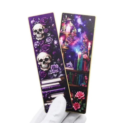 3009-3-UV printing flowers dream bookshelf ruler bookmark