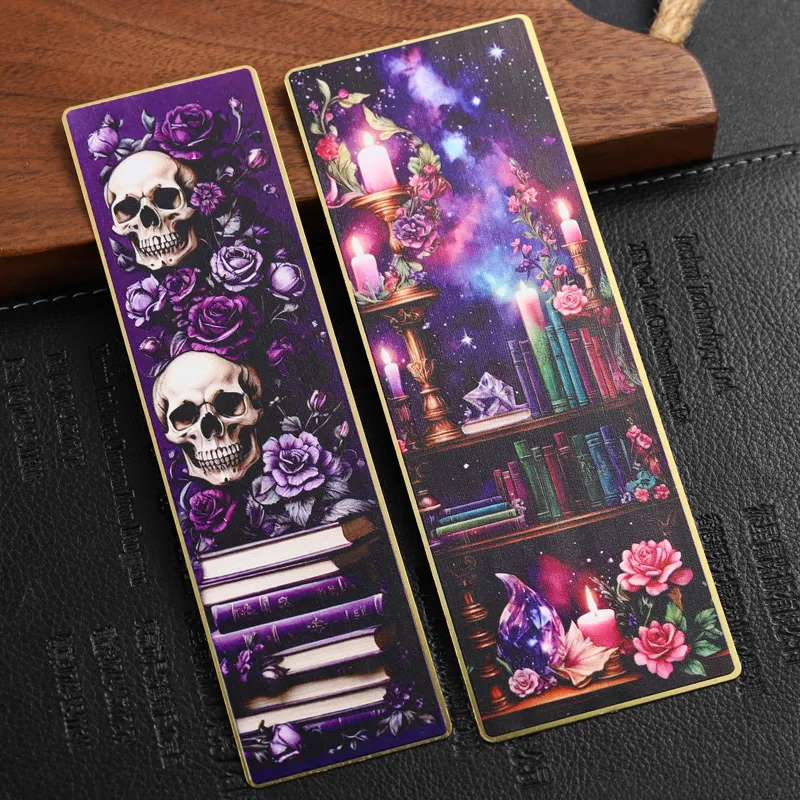 3009-8-UV printing flowers dream bookshelf ruler bookmark