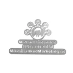 3051-3-Alien avatar contact information brushed stainless steel bo