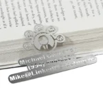 3051-4-Alien avatar contact information brushed stainless steel bo