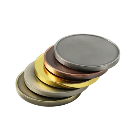 2653-4-Five color blank challenge coin