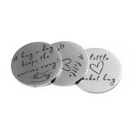2651-3-Stainless steel commemorative coins electroplated with silver