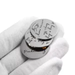 2651-4-Stainless steel commemorative coins electroplated with silver