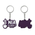 2452-2-Irregular letter namesCustomized PVC keychain