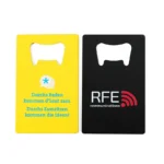 3441-1-Square card yellow black color spray stainless steel bottle