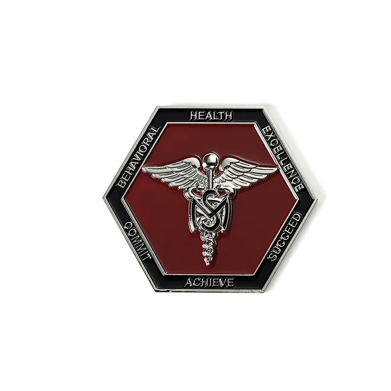 2517-3-Hexagonal Brain Competition Commemorative Coin 2517-3-Hexagonal Brain Competition Commemorative Coin