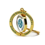2282-1-Sterling Group enamel rotating keychain
