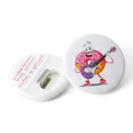3692-4-Color spray circular inner mouth bottle opener fridge magnet