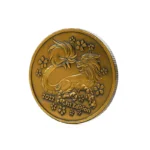 2511-1-Tokyo Toy Bus Antique Gold Commemorative Coin, Japan