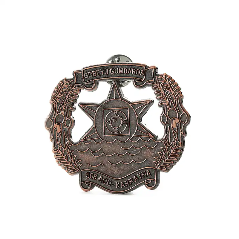 1664-3-Red Antique Copper Die-Casting Pin 1664-3-Red Antique Copper Die-Casting Pin