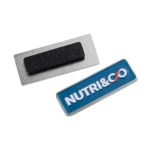 1788-1-Square Magnet Badge Nameplate Pin