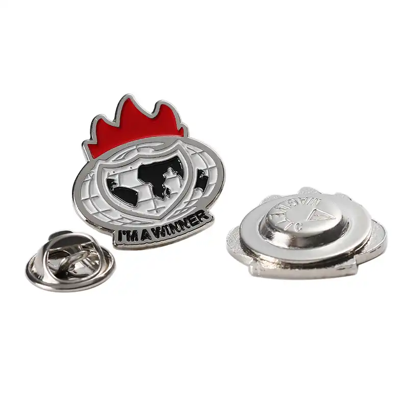 1789-2-Irregular Shaped Enamel Magnet Badge
