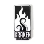 3602-2-Octopus tentacle square electrophoresis black baking paint refrigerator sticker