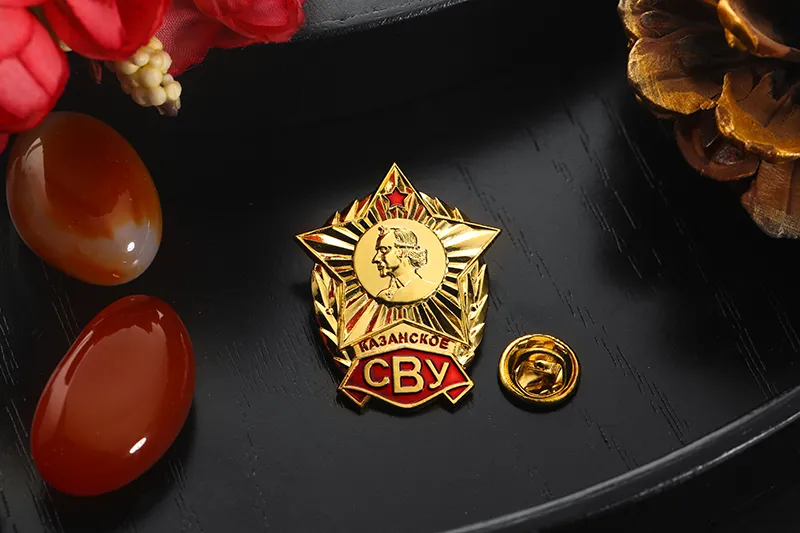 5652-4-Graduation badge of the Kazan Suvorov Military School