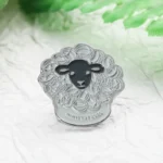 1702-3-KnitFest 2025 Knitted Texture Lamb Metal Pin