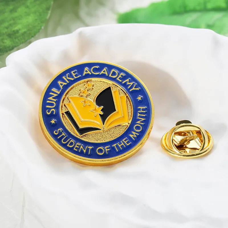 1727-5-Campus-exclusive enamel commemorative badge