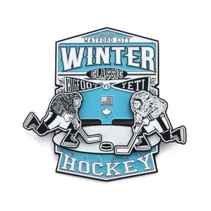 1728-1-HIFDDI vs YETI Ice Hockey Competition Limited Edition Badge