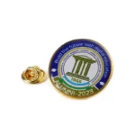 1911-4-TATU Round Resin Surface Badge