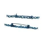 1570-2-North Star Dancing Sports Blue Letter Pins Brooch