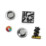 1787-3-Arabic Shaped Soft Enamel Iron Material Pin