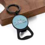 2102-3-Logo painted electrostatic painting black bottle opener