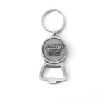 2105-5-Pure LOGO embossed antique silver bottle opener