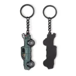 2179-3-Green truck painted and electroplated black special-shaped