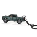 2179-5-Green truck painted and electroplated black special-shaped