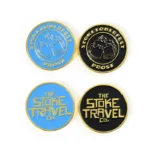 2524-1-Beer Festival Custom Metal Challenge Coin