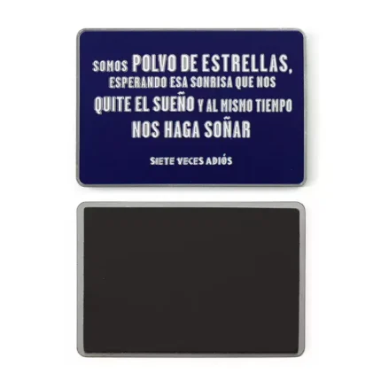 3634-2-Painted finish square soft magnetic Fridge Magnet