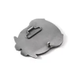 5045-4-Antique Silver Embossed Special Shaped Belt Buckle