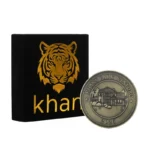 2525-6-Personalized Logo Metal Challenge Coin & Velvet Presentatio