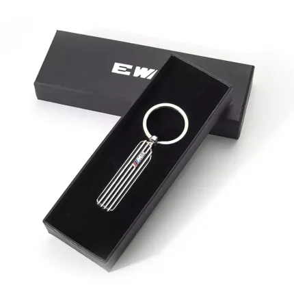 2302-1-EW-painted special-shaped keychains with paper boxes