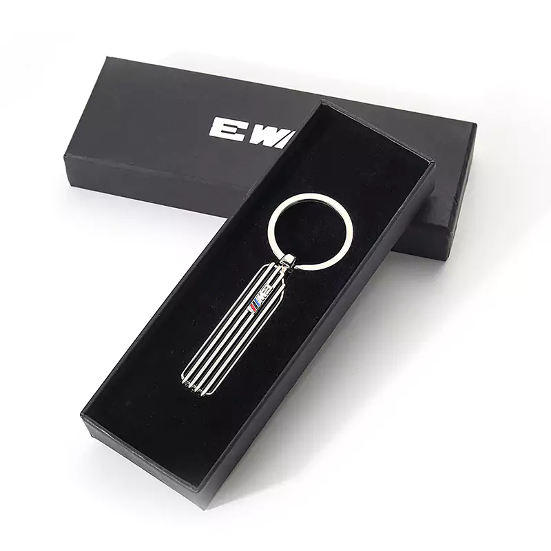 2302-1-EW-painted special-shaped keychains with paper boxes